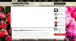 Desktop Screenshot of harringtonfunerals.com